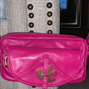 MARC by MARC JACOBS Dark Pink Crossbody w Dove